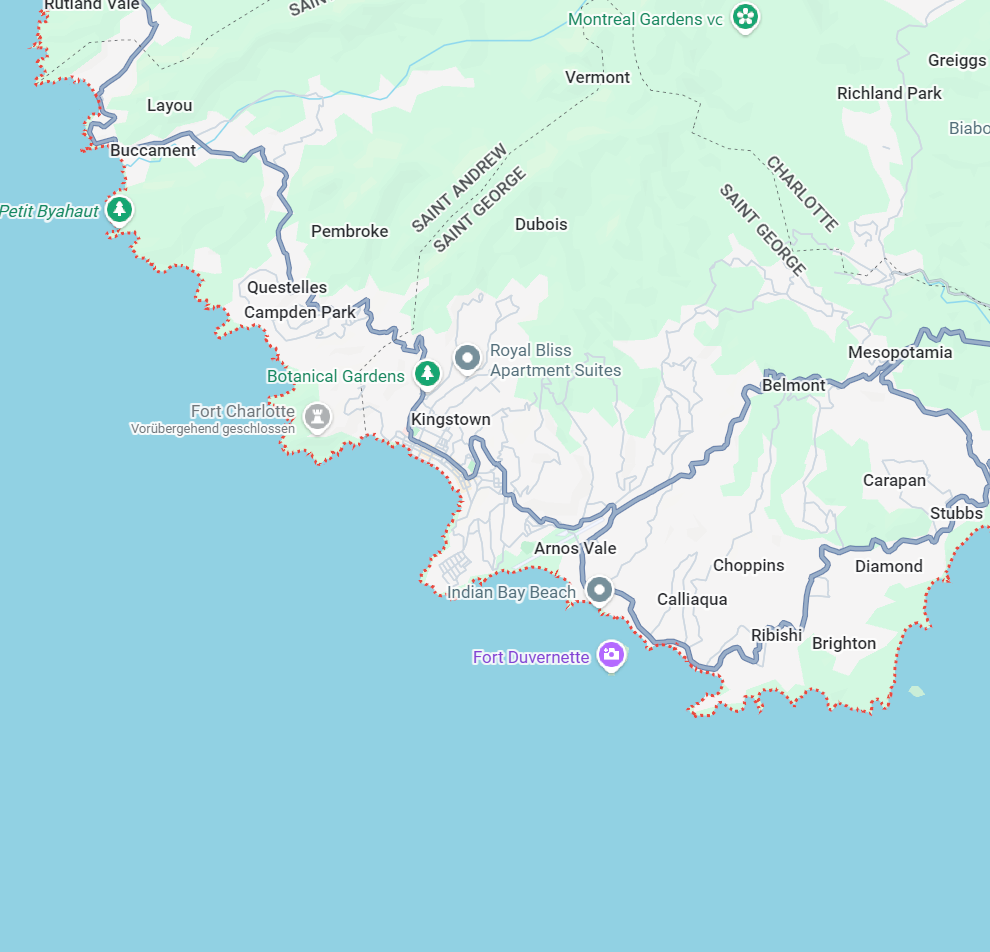 Sellhorn Branch Caribbean St. Vinvent and the Grenadines